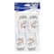 Beistle 1/2" Silver Push Up Confetti Poppers, 4ct.